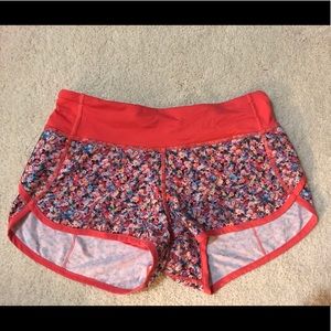 Lululemon Speed Shorts Size 2